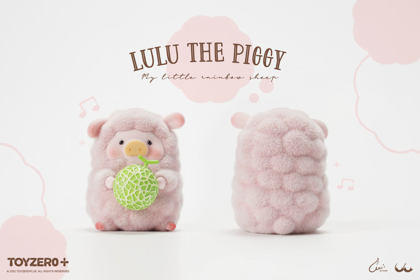 LuLu The Piggy - My Little Rainbow Sheep