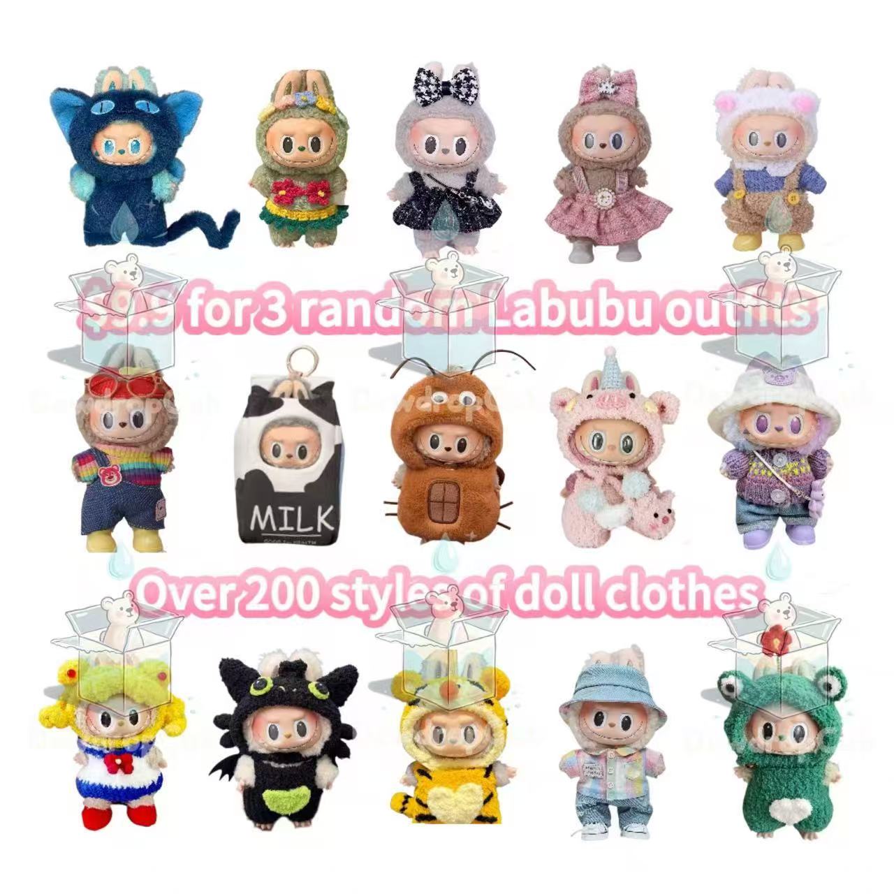 Lucky Surprise Bundle: 3 Random Plush Costumes – Only $9.99!