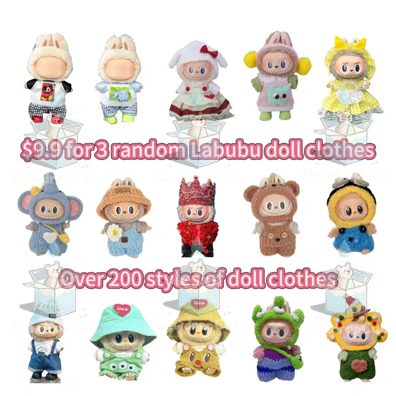 Lucky Surprise Bundle: 3 Random Plush Costumes – Only $9.99!