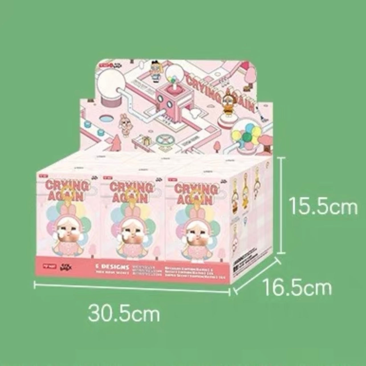 Crybaby Tear Factory Vinyl-Faced Plush Blind Box Cute Doll