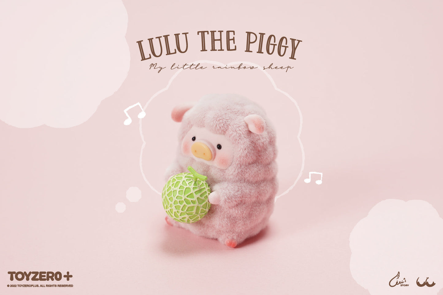 LuLu The Piggy - My Little Rainbow Sheep