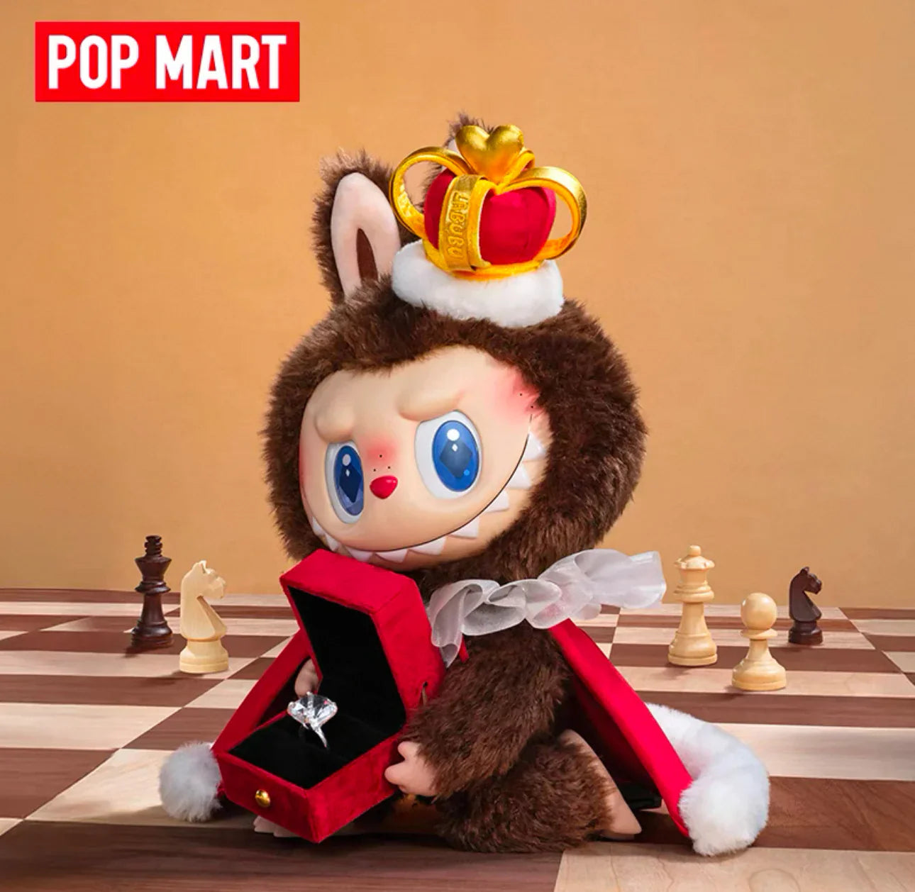 (38cm)Labubu Let's Check Mate(Valentine's Day Only)